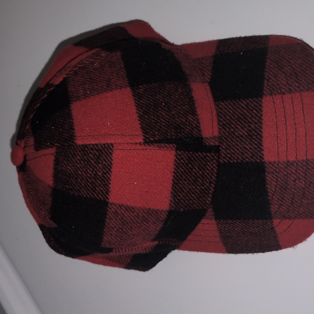 Nwt "lumberjack" gingham hat